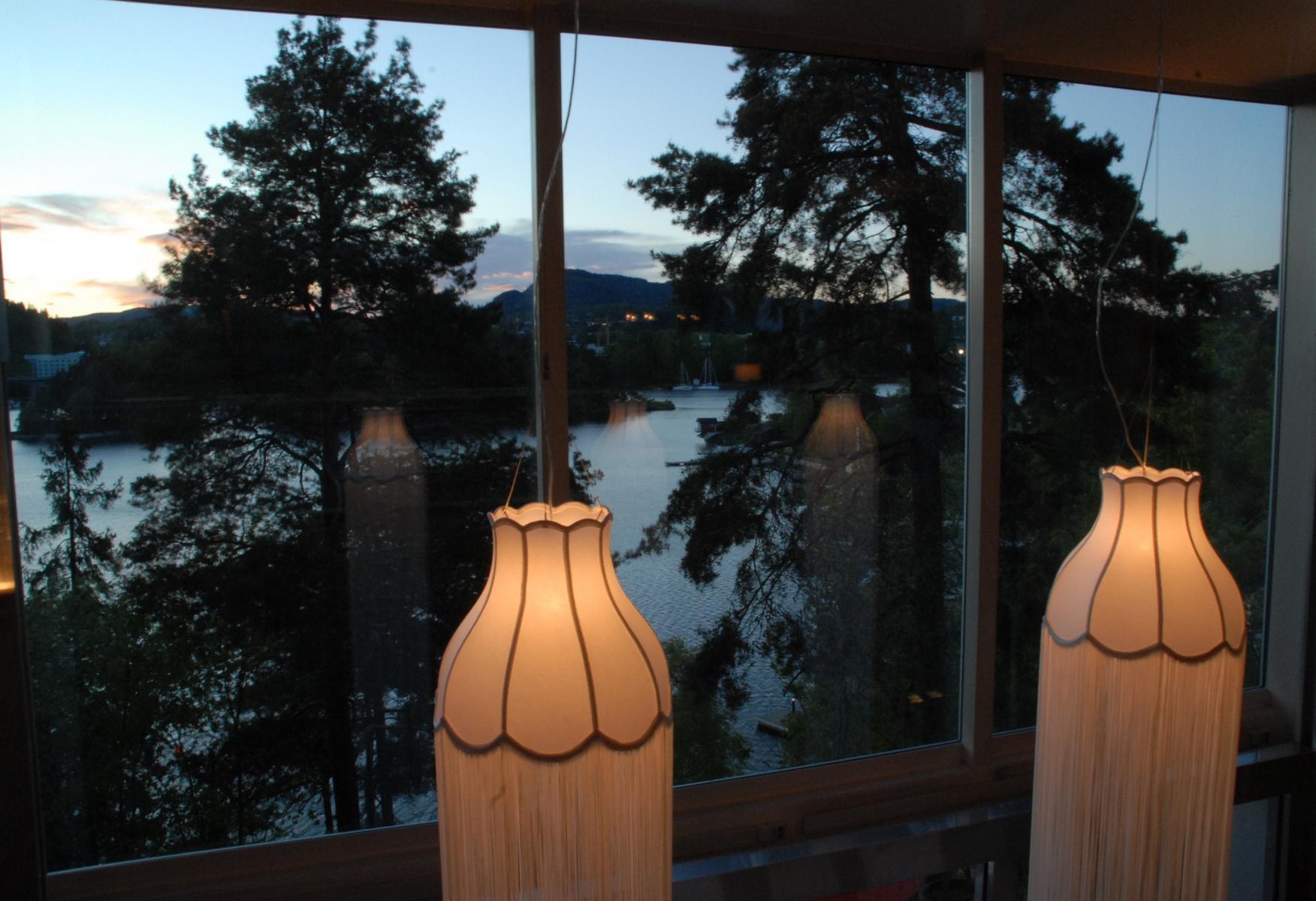 FRANJE Fabric pendant lamp