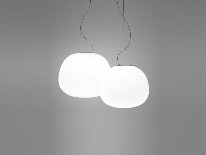 LUMI MOCHI Blown glass pendant lamp