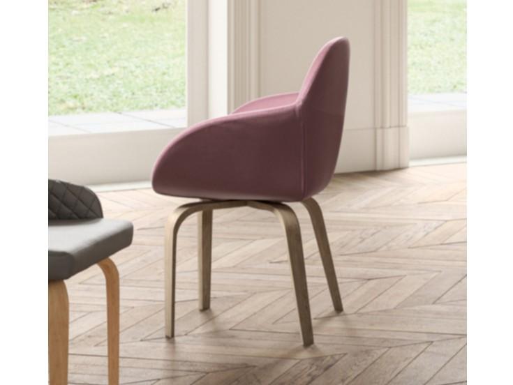 GAVIA Swivel upholstered chair
