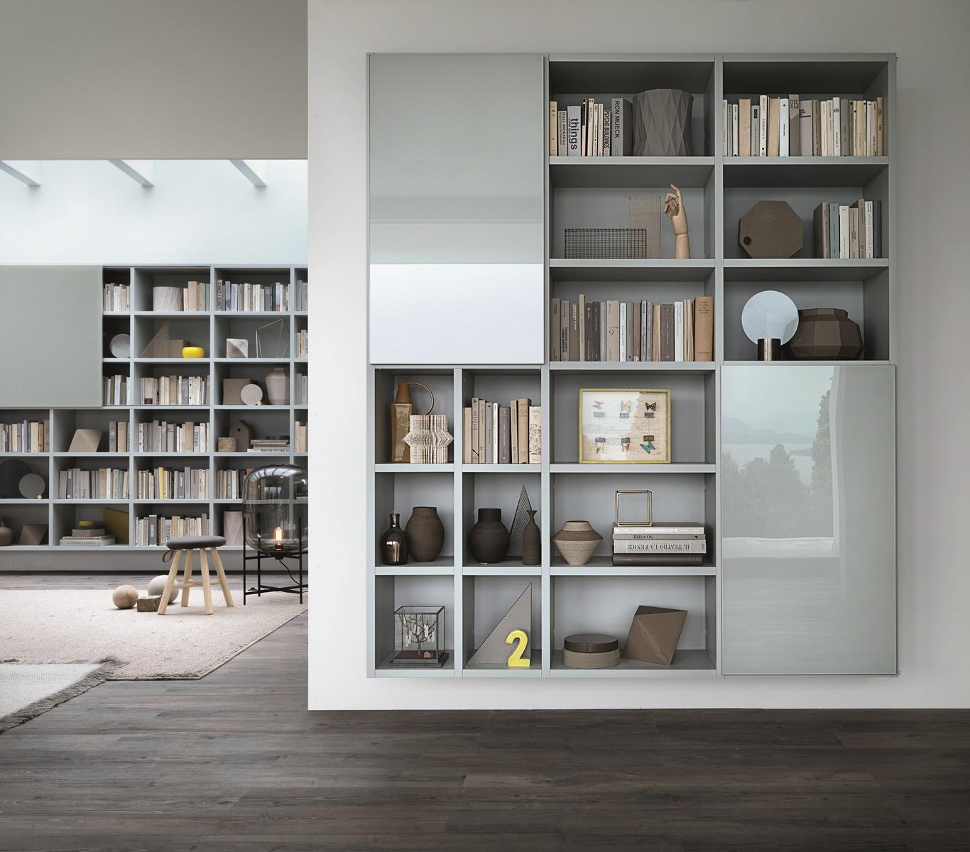 SELECTA Sectional modular custom bookcase