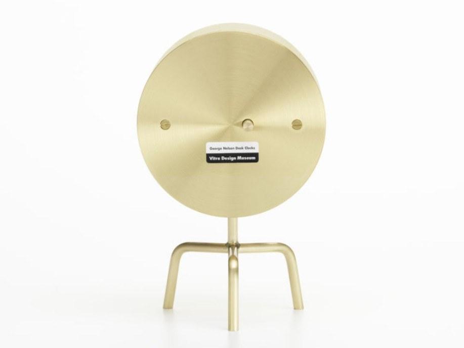 TRIPOD Table-top brass clock