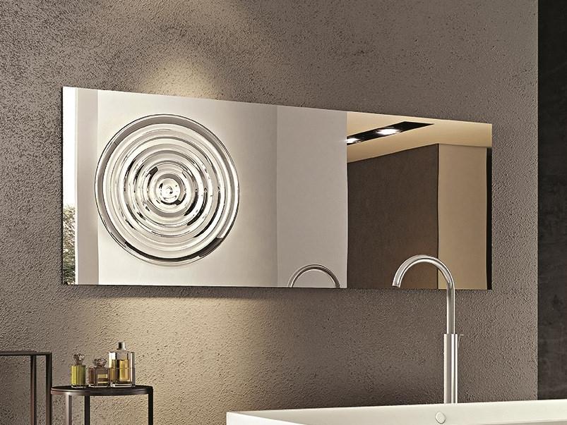 DROP Wall-mounted rectangular mirror