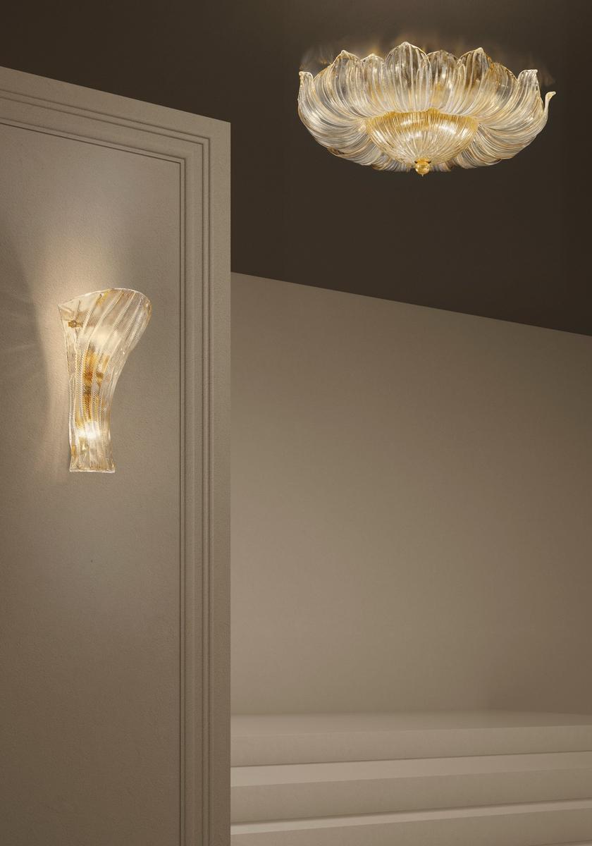 LOREDAN Glass wall light