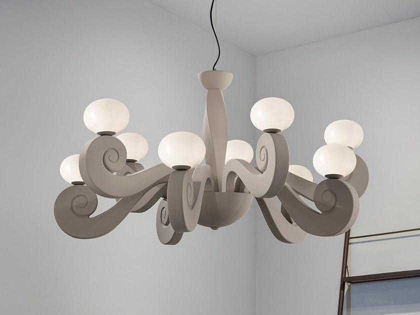 BUSTIER S5+5 Expanded polyurethane chandelier