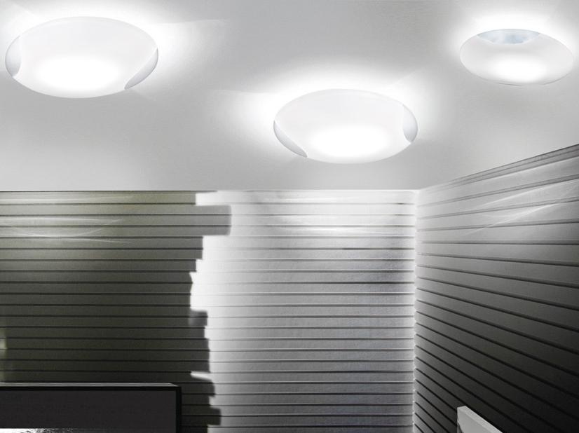 LIO PP Glass wall lamp / ceiling lamp