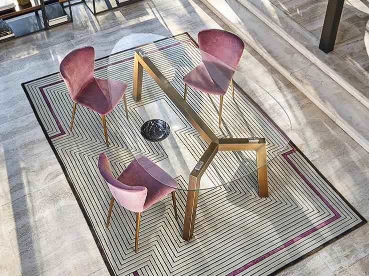 GIO' Upholstered fabric chair