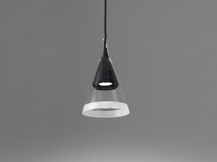VIGO LED Borosilicate glass pendant lamp