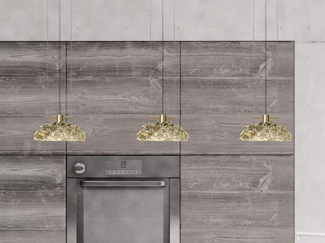 FLOWER FROM AMSTERDAM H1 Direct light glass pendant lamp