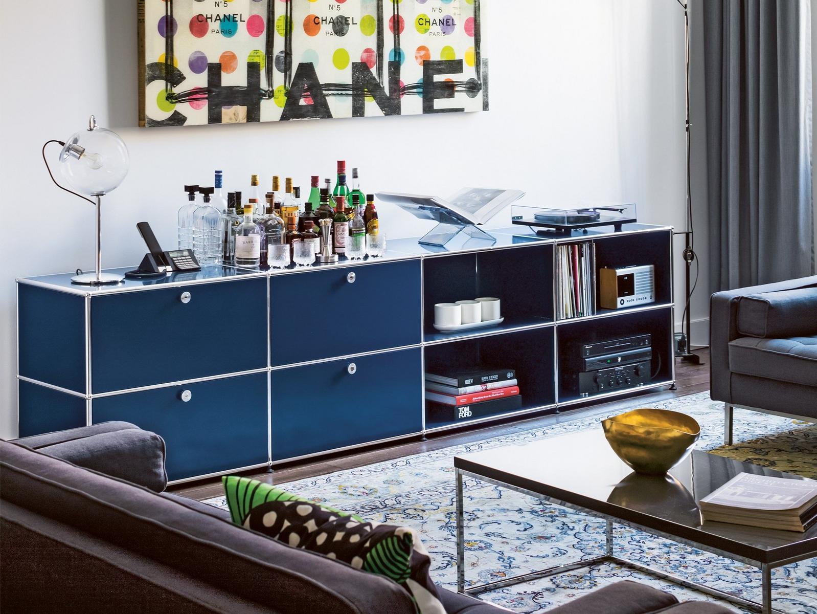 HALLER SIDEBOARD FOR LIVING ROOM Modular sideboard with drawers