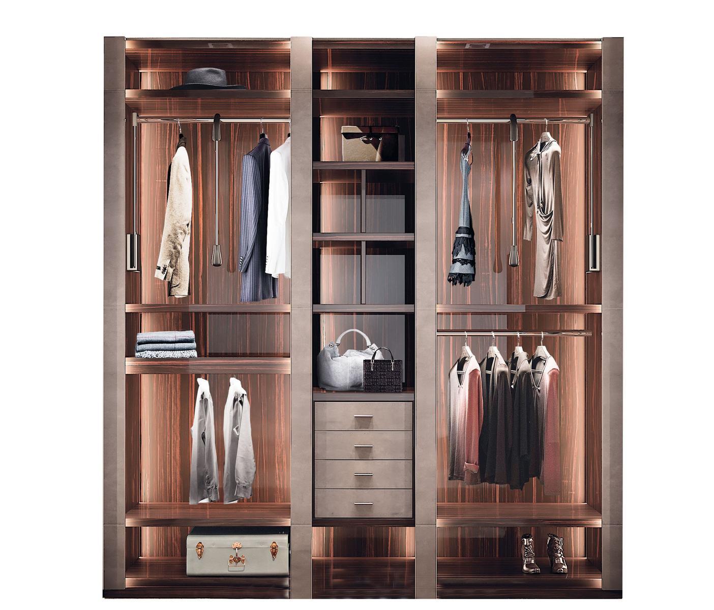 VENERE Wooden wardrobe custom