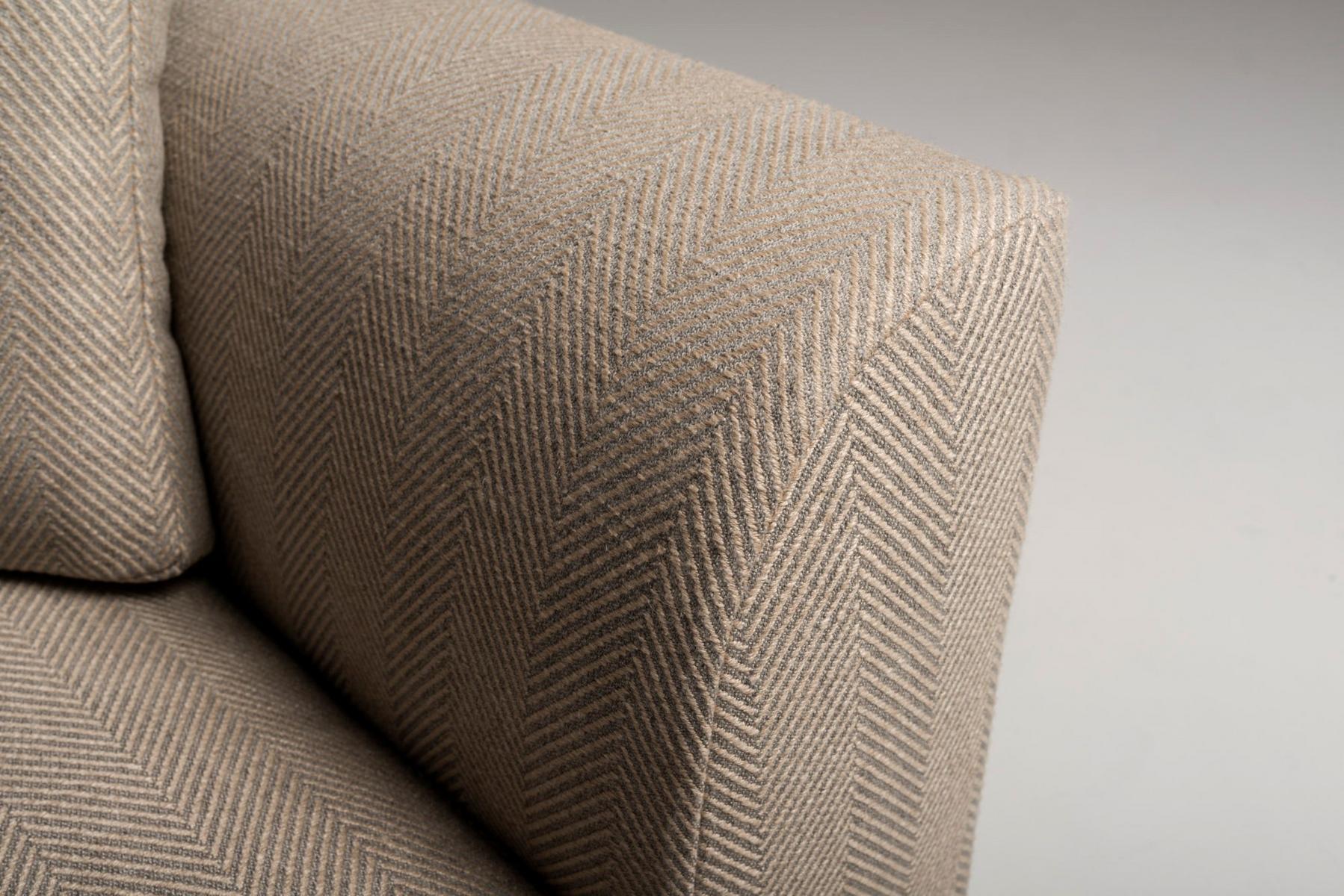 SANDY 3 seater fabric sofa