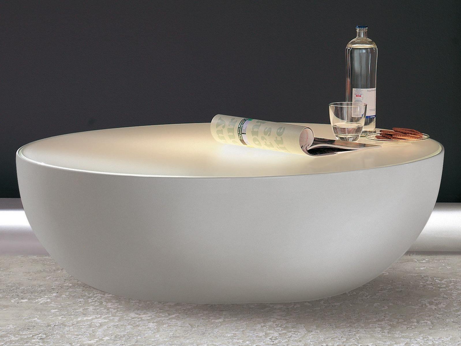 PLANET Low round coffee table