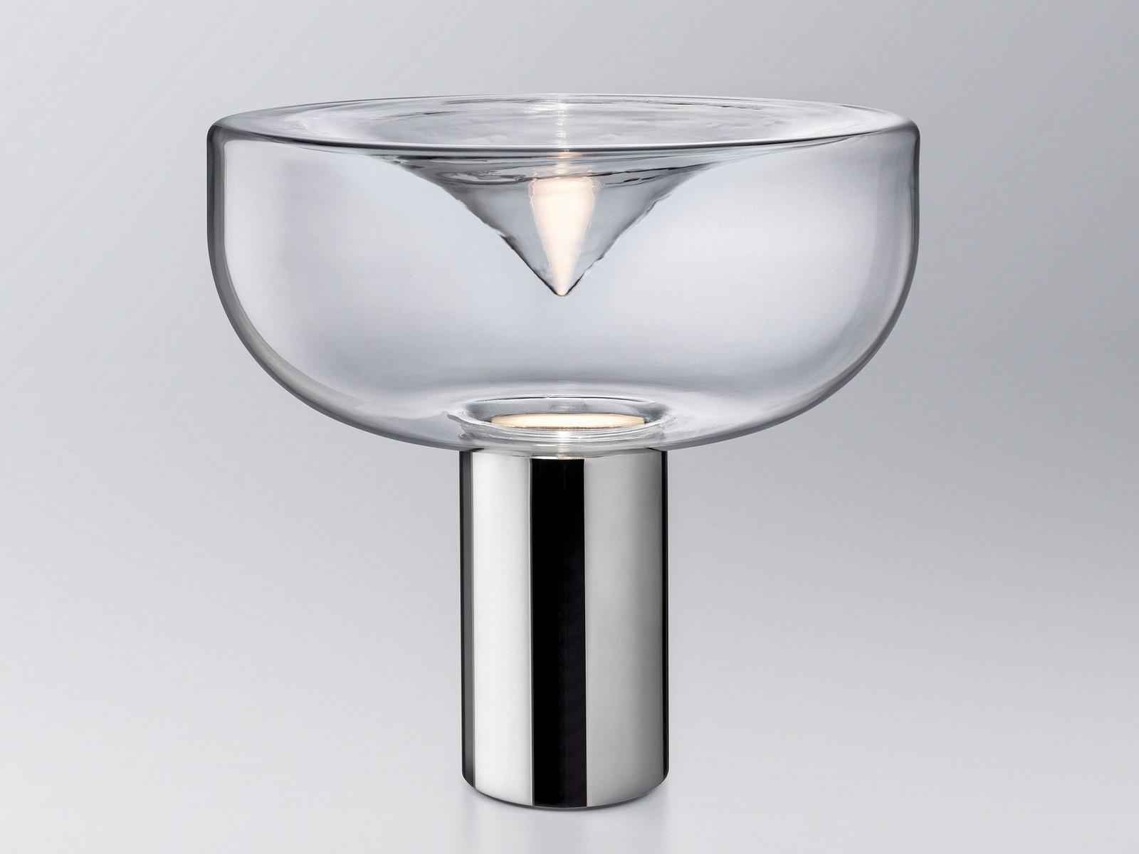 AELLA T LED blown glass table lamp