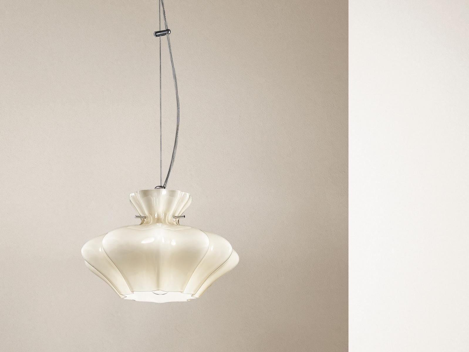SWEET Blown glass pendant lamp