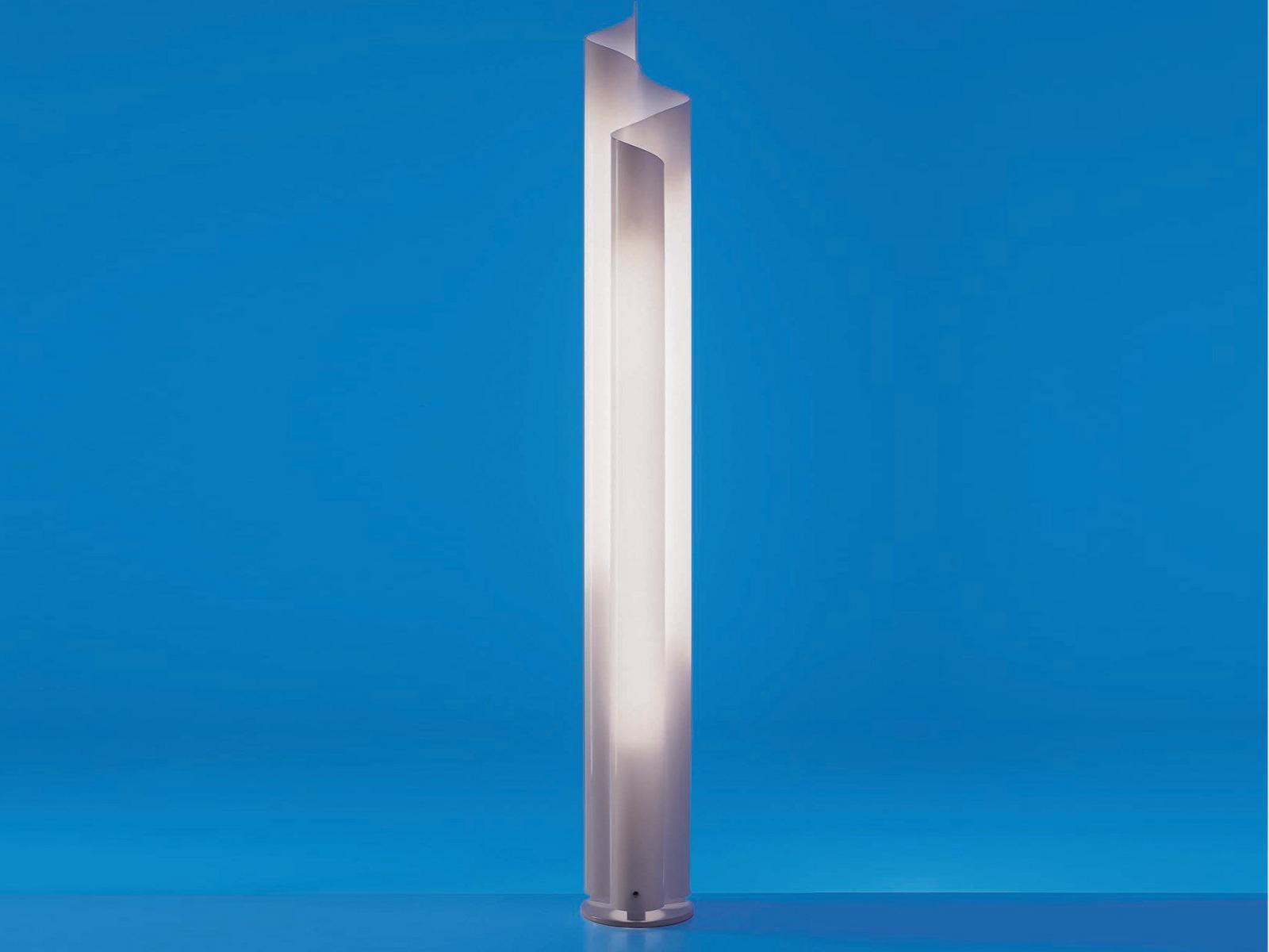 CHIMERA Fluorescent methacrylate floor lamp