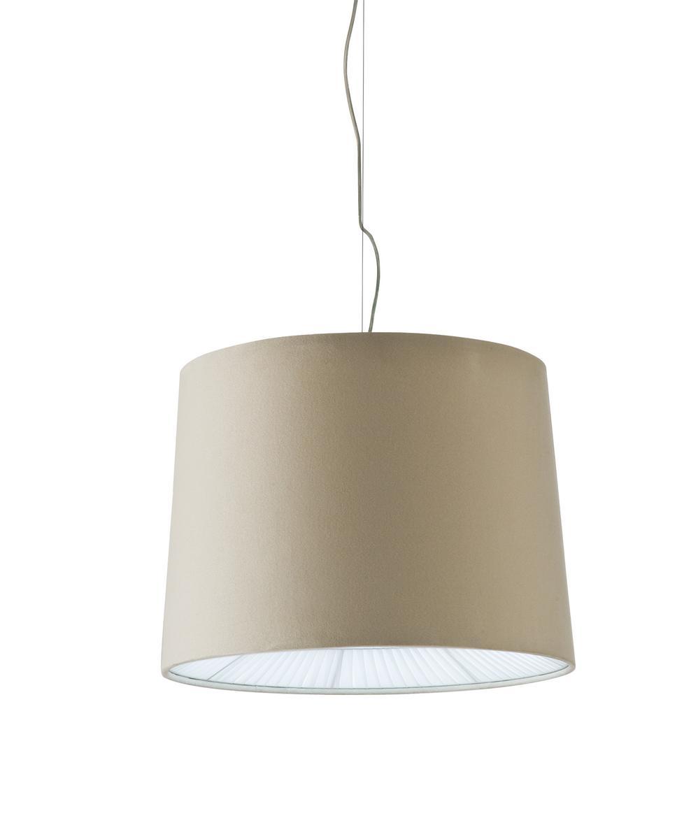 VELVET Suede fabric pendant lamp