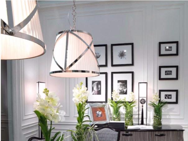 BETTY Fabric pendant lamp