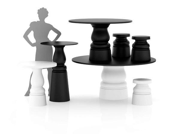 CONTAINER STOOL NEW ANTIQUES Low stool