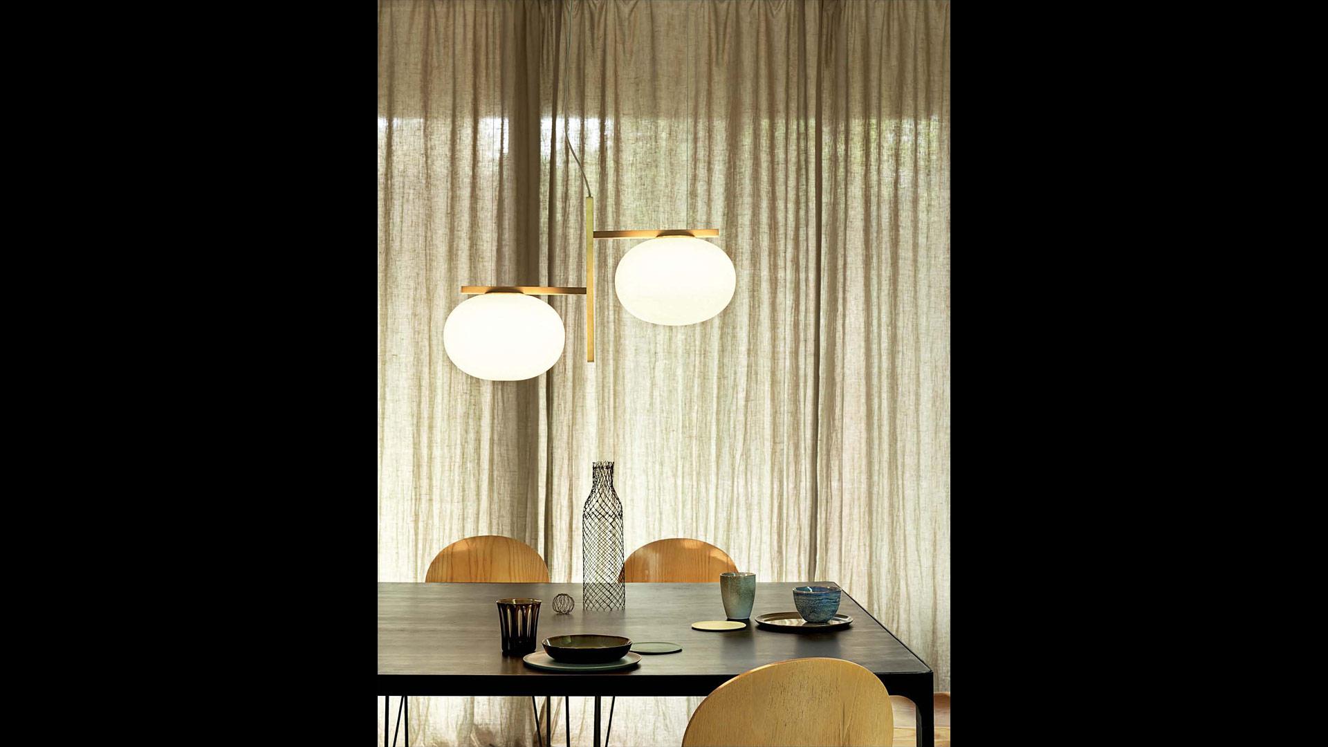 ALBA 468 Opal glass pendant lamp