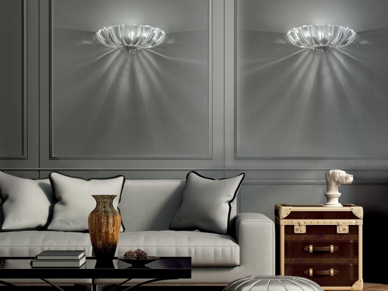 PASCALE P40 LED crystal wall light
