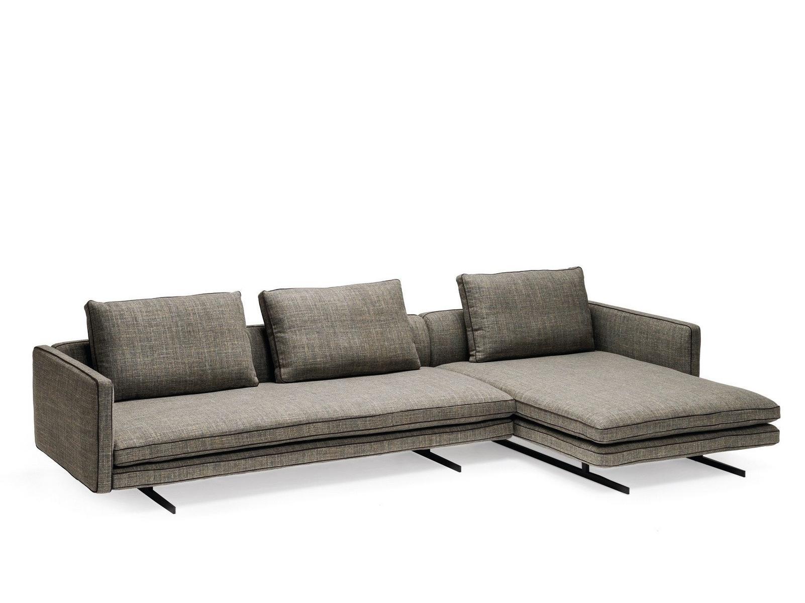 MOSS Fabric sofa with chaise longue MOSS Fabric sofa with chaise longue