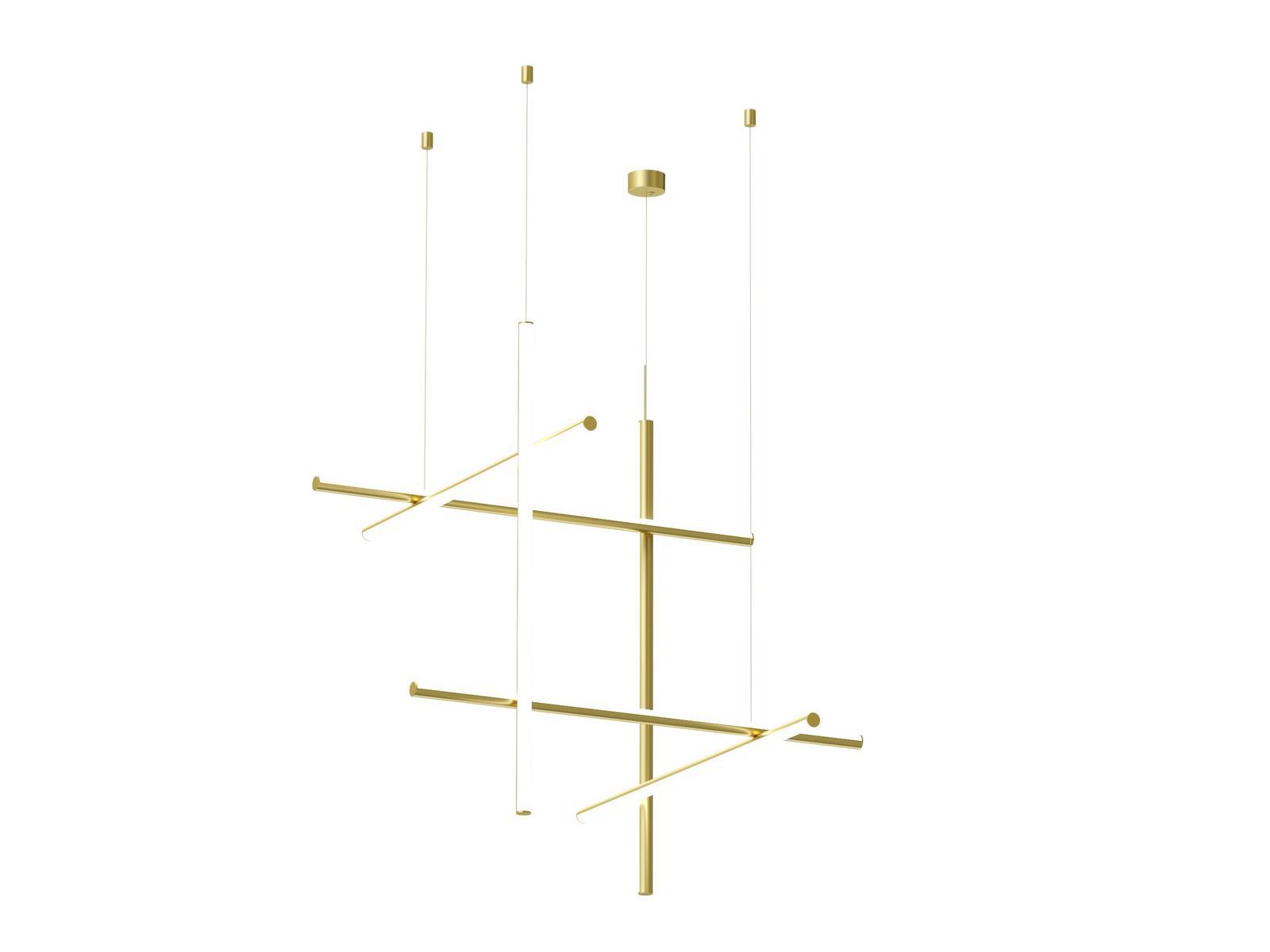 COORDINATES S3 LED extruded aluminium pendant lamp