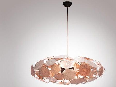 NEWTON ELIPTIC Handmade aluminium pendant lamp