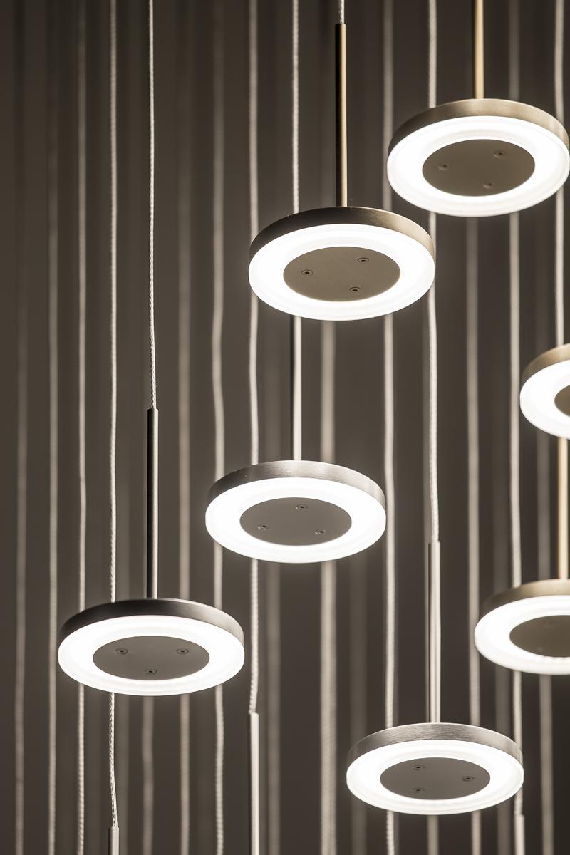 BELLA LED die cast aluminium pendant lamp