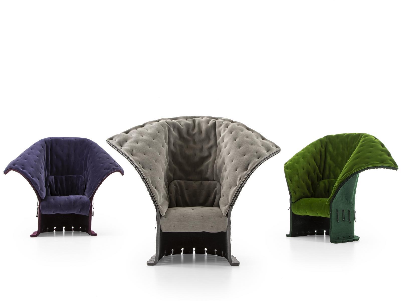 357 FELTRI Wool felt armchair