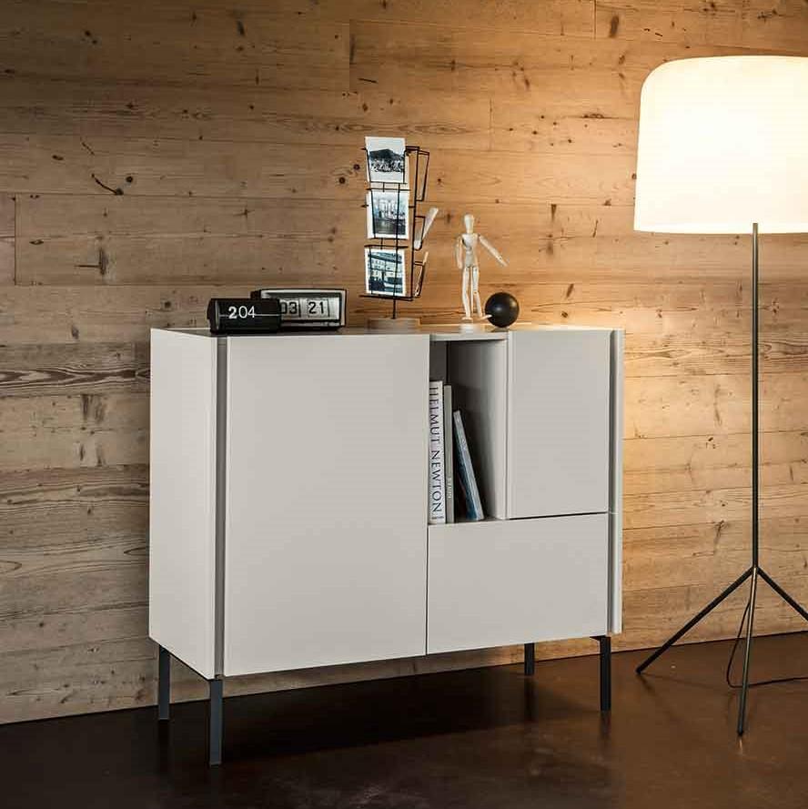 DA-DO GIORNO Modular veneer sideboard with doors