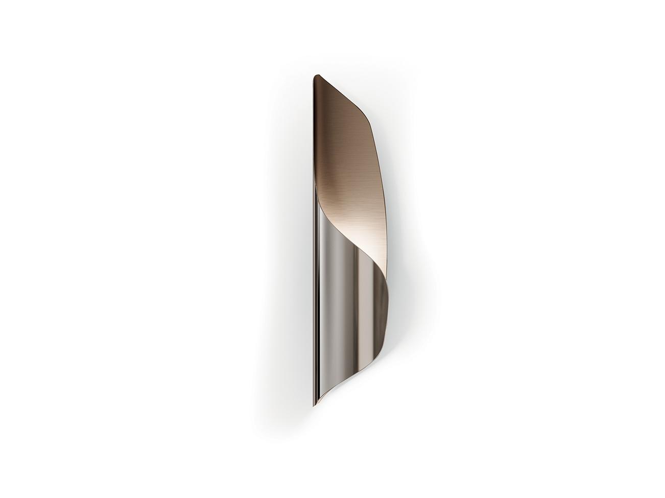 SEGNO LED steel wall lamp