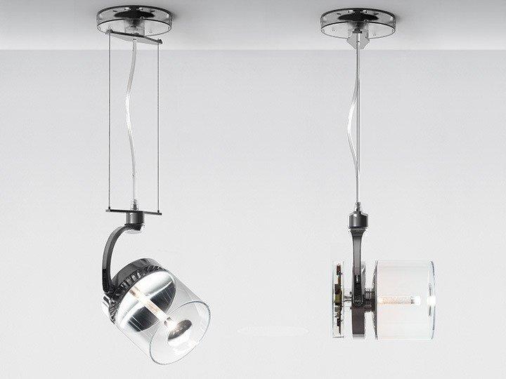 CATA CATADIOPTRIC LED die cast aluminium pendant lamp
