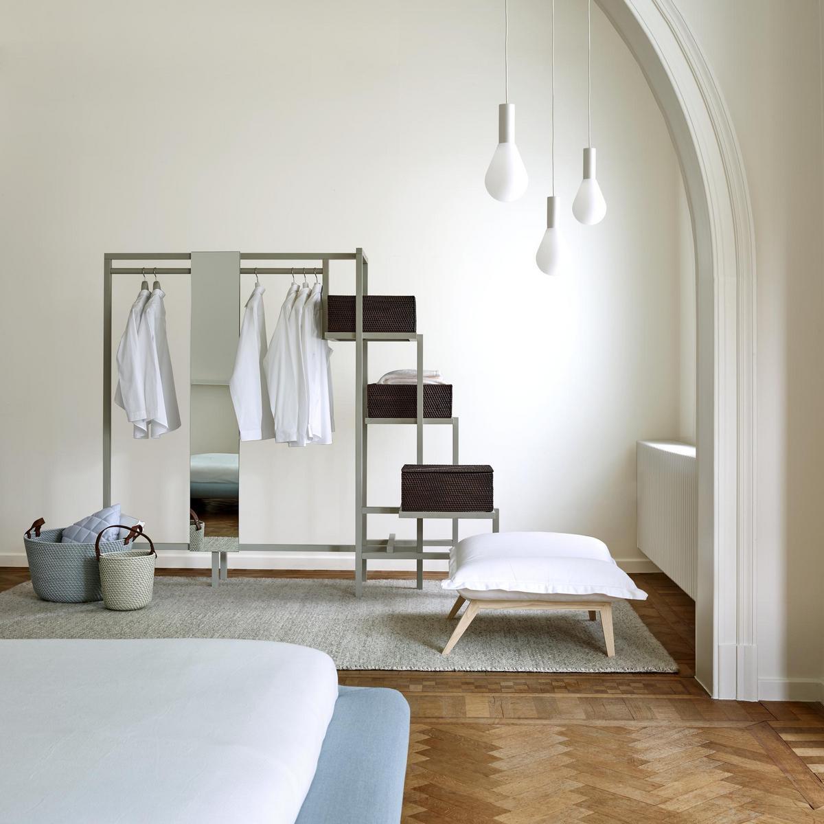 GIBOULEE Glass and steel pendant lamp