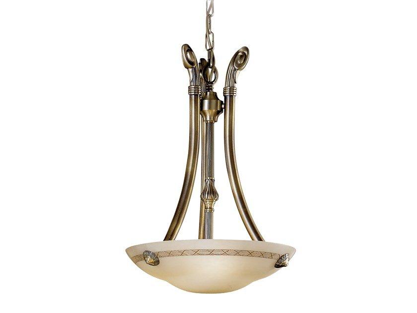 SASHA 2900/3 Antique brass finish with alabaster
