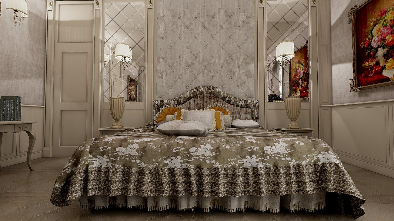 TOSCA Solid wood boiserie / bedroom set