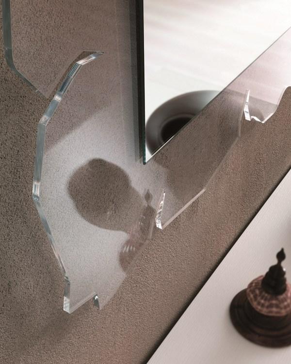 VISION Square wall-mounted mirror