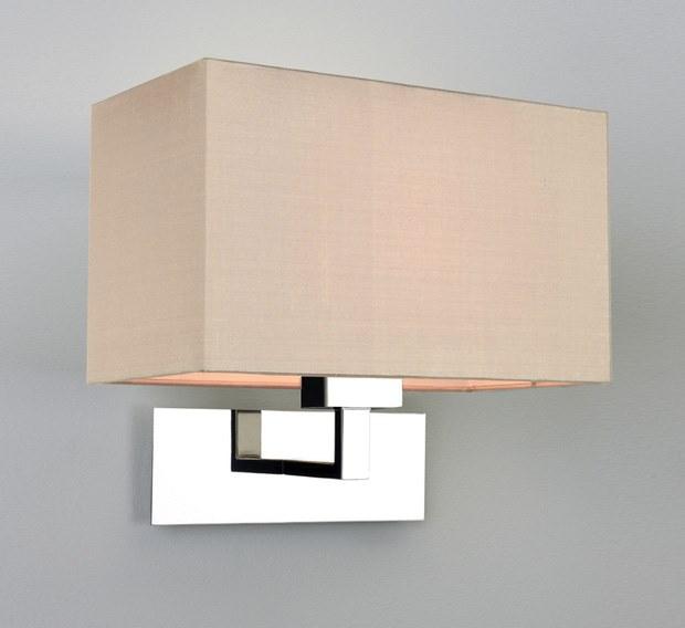 PARK LANE GRANDE Wall lamp in steel and fabric