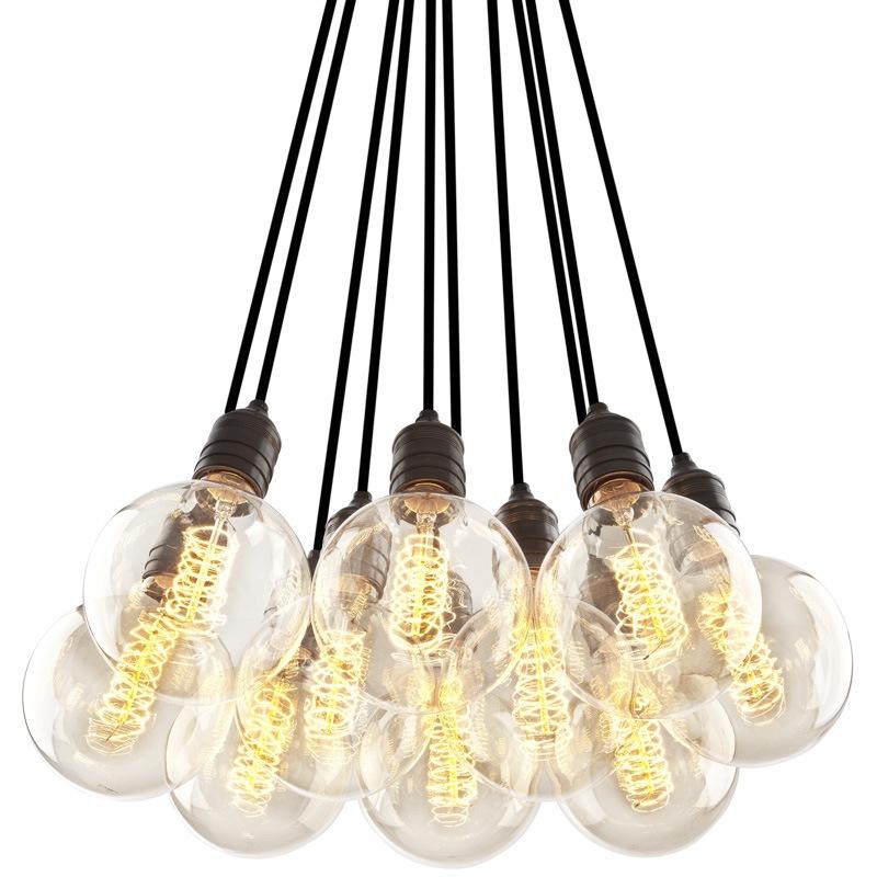 VINTAGE BULB HOLDER Glass pendant lamp
