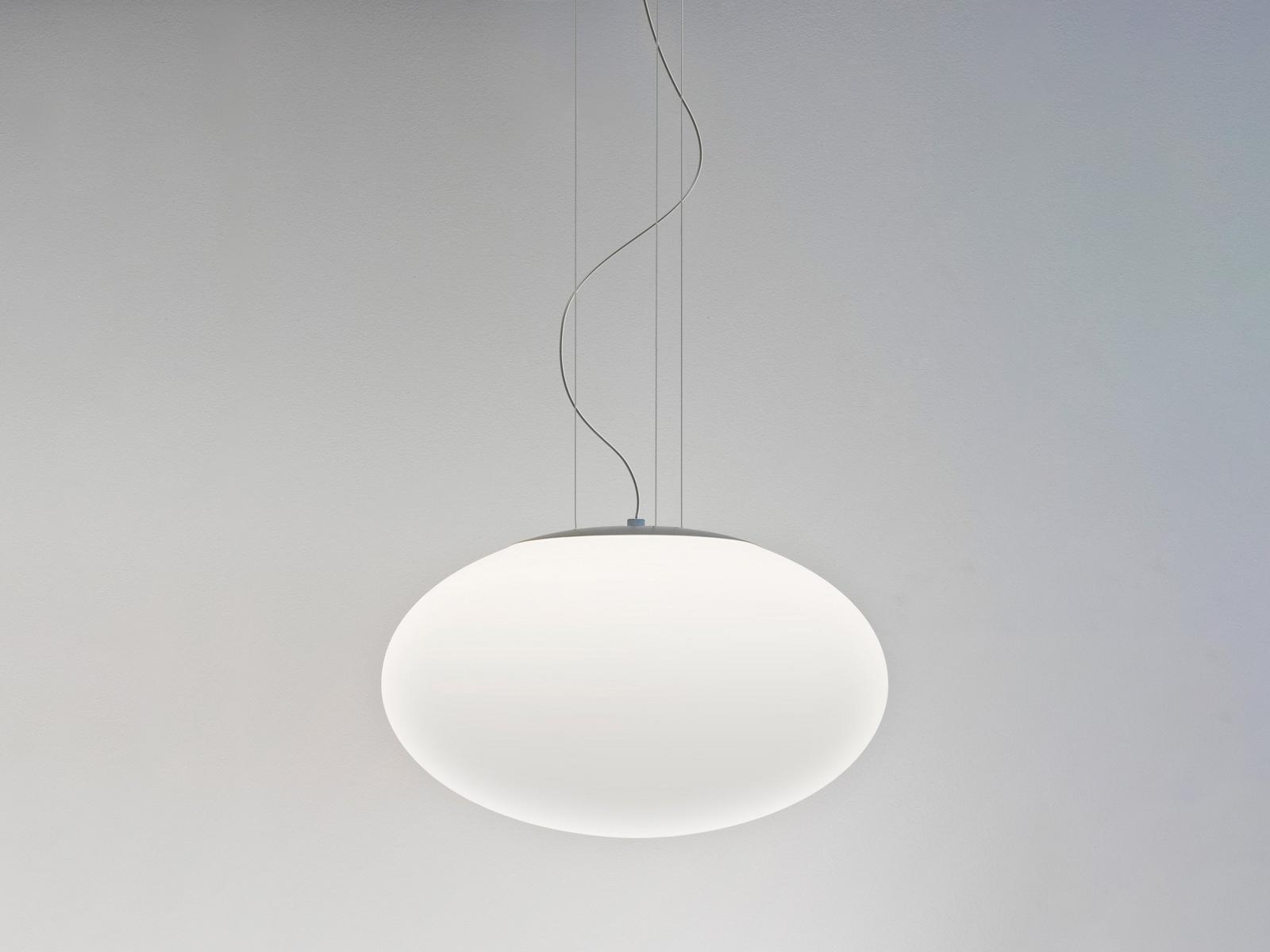 ZEPPO Opal glass pendant lamp