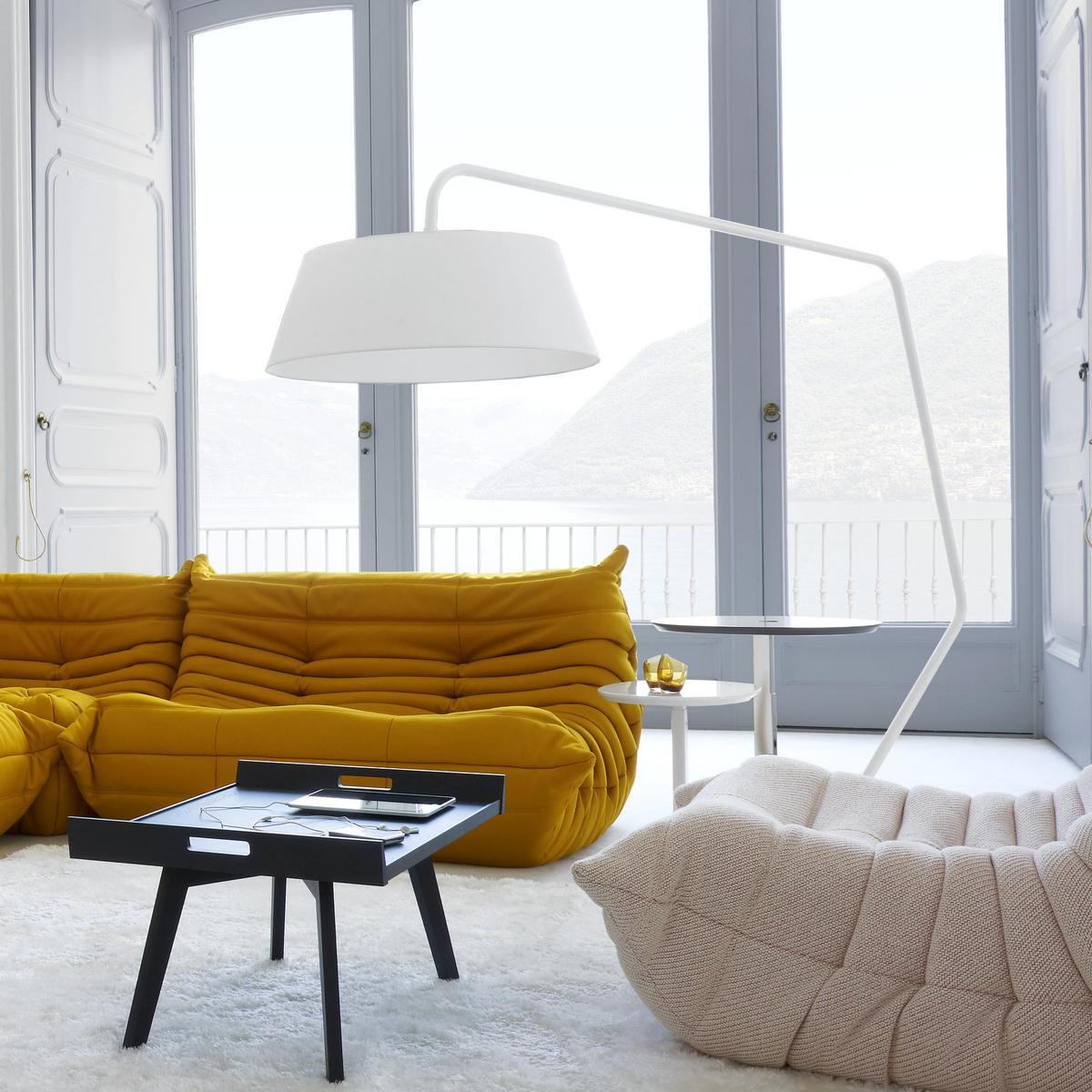 BUL Reading metal floor lamp with dimmer