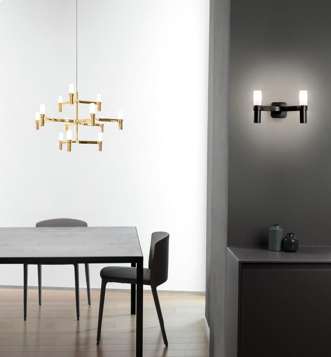CROWN Die cast aluminium wall lamp