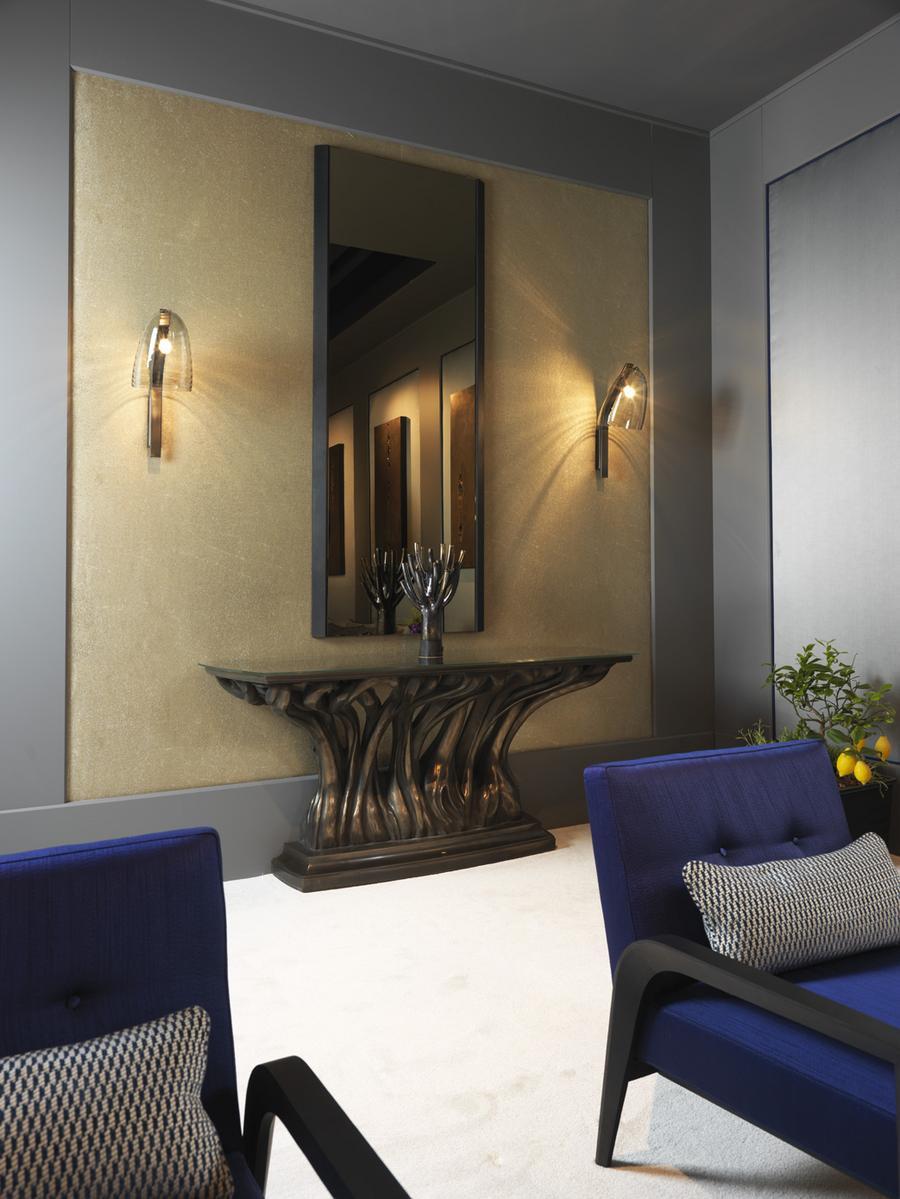 FICUS Rectangular wooden console table