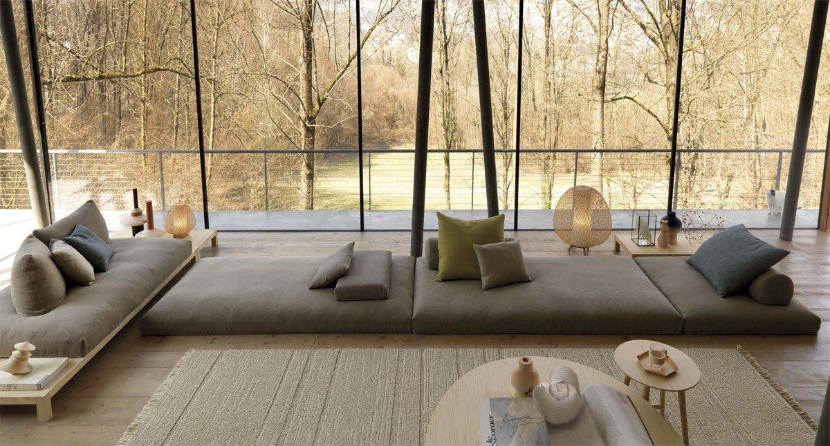 HANEDA Sectional modular fabric sofa HANEDA Sectional modular fabric sofa