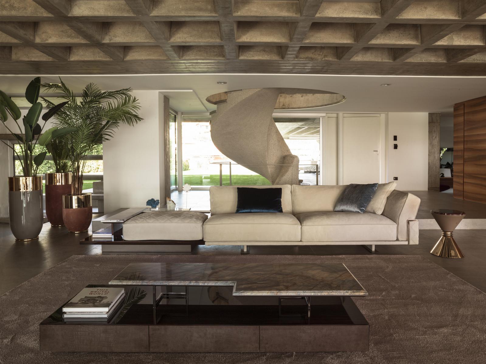 RITUAL Corner fabric sofa