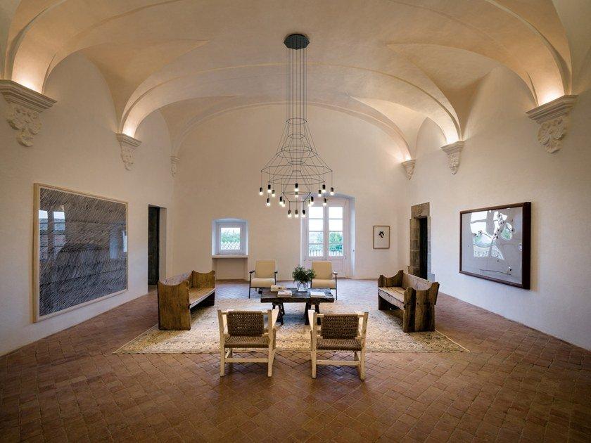 WIREFLOW CHANDELIER 0315 LED pendant lamp with dimmer