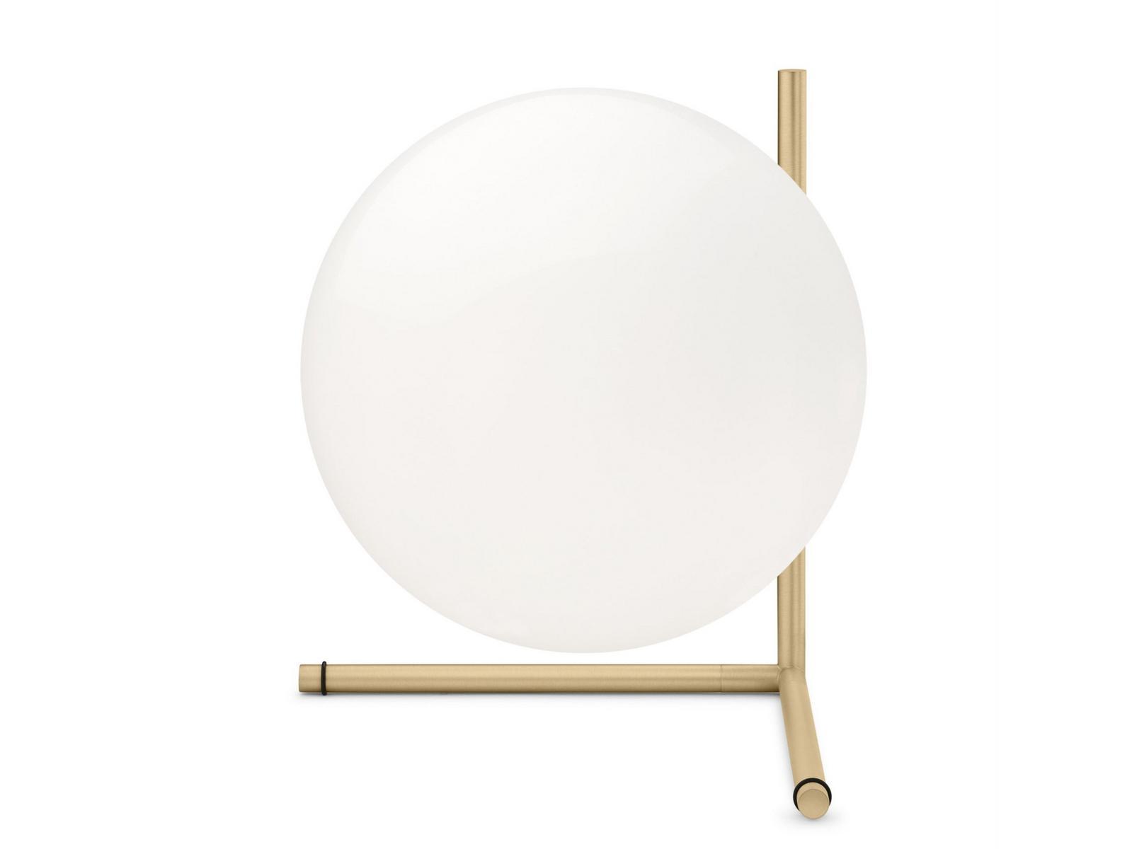 IC LIGHTS T2 Opal glass table lamp with dimmer