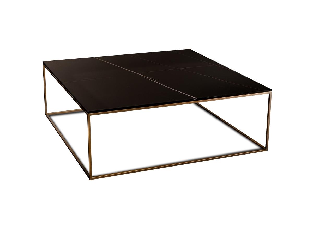 KUBO Square Marble glass coffee table