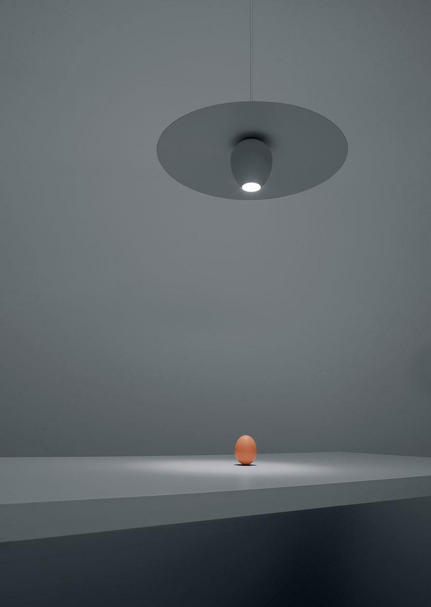 OVONELPIATTO Metal pendant lamp