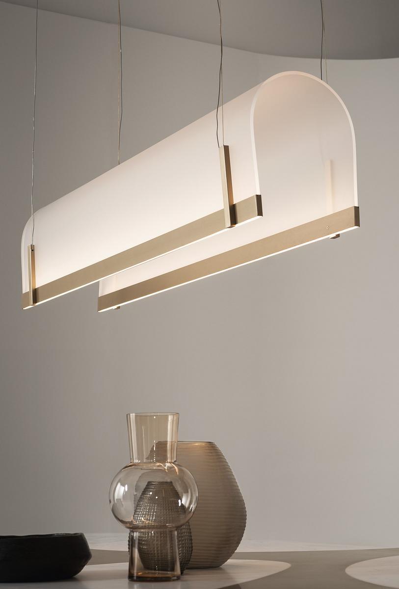 TUNNEL LED methacrylate pendant lamp