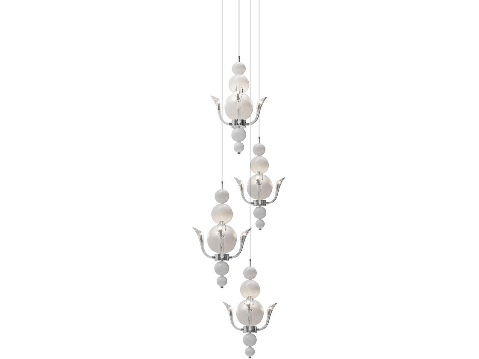 TEARS FROM MOON H4 Indirect light glass pendant lamp